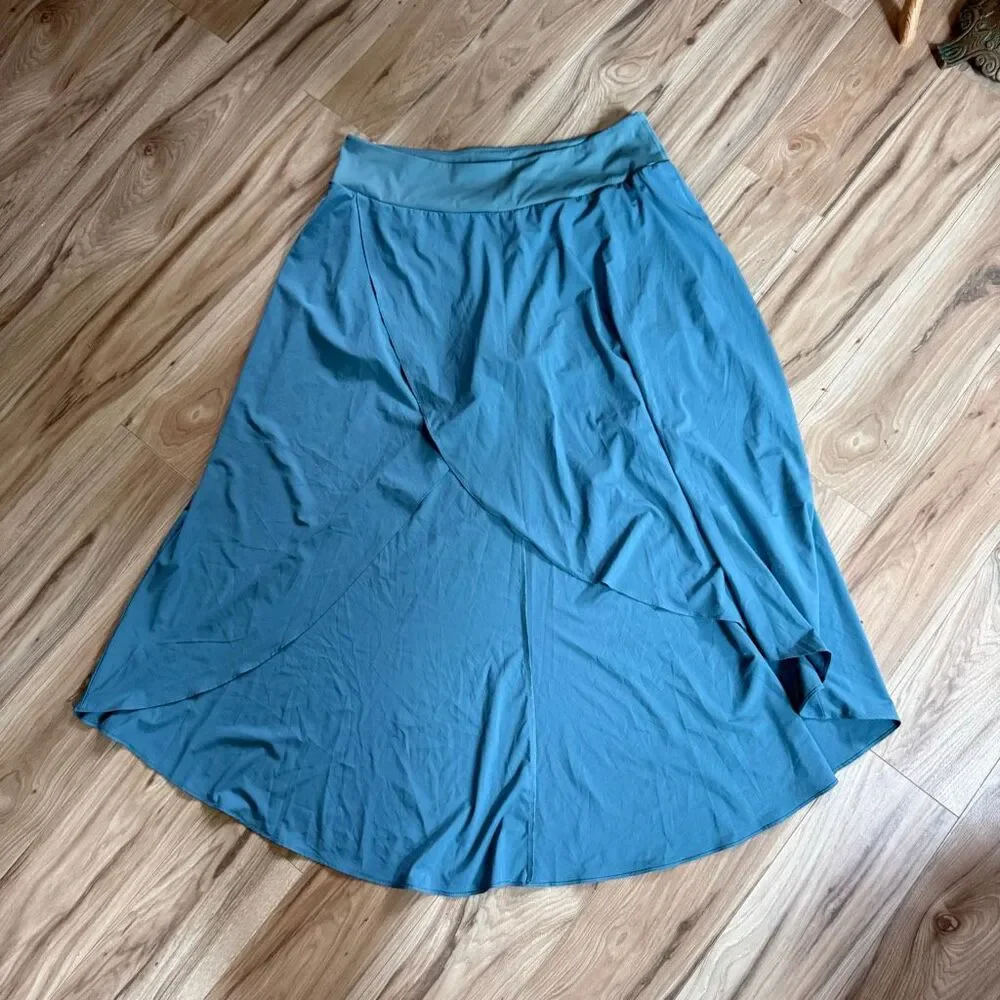 NWT Halara Womens Red Breezeful High Waisted Wrapped Athletic Skirt Size 2XL